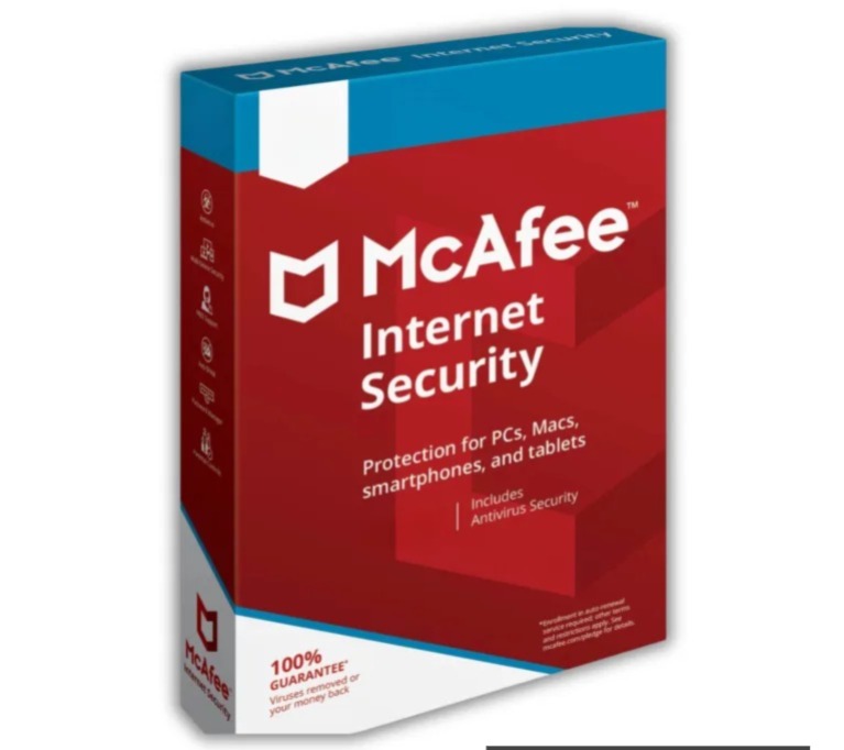 McAfee Internet Security
1 Device 3 Years